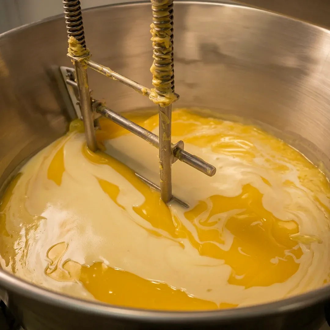 Slow-churned