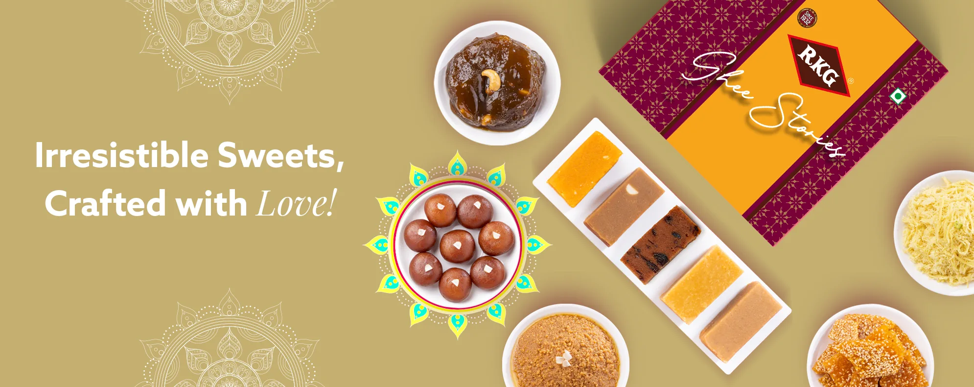 Irresistible Sweets Crafted with Love - RKG Ghee Stories