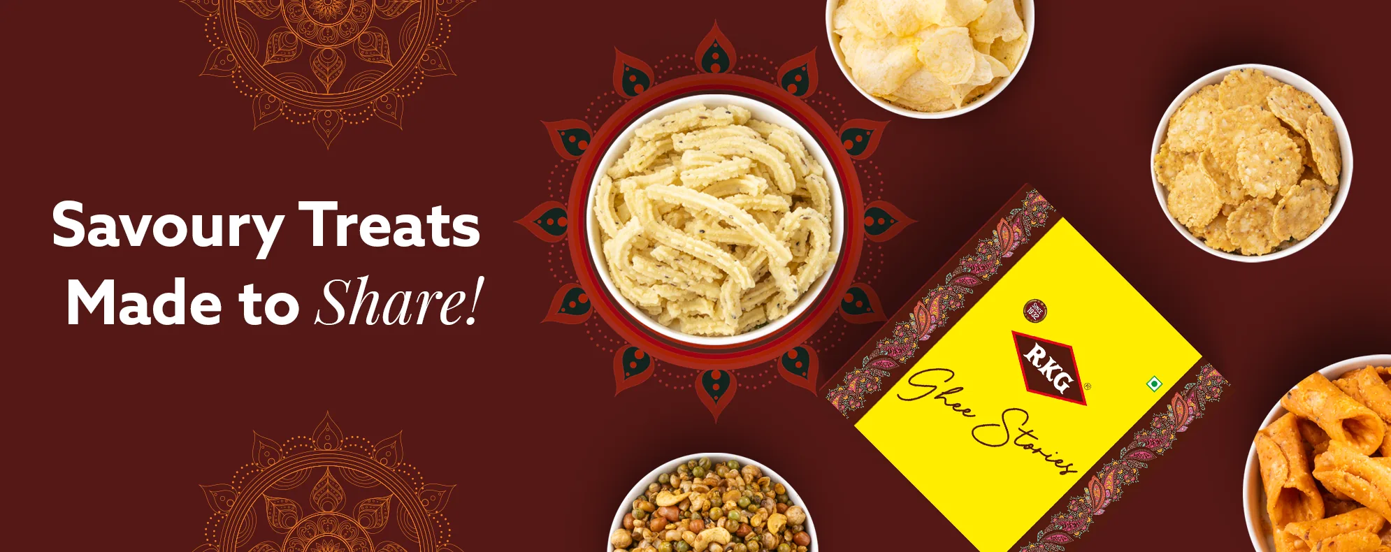 Savoury Treats Made to Share - RKG Ghee Stories