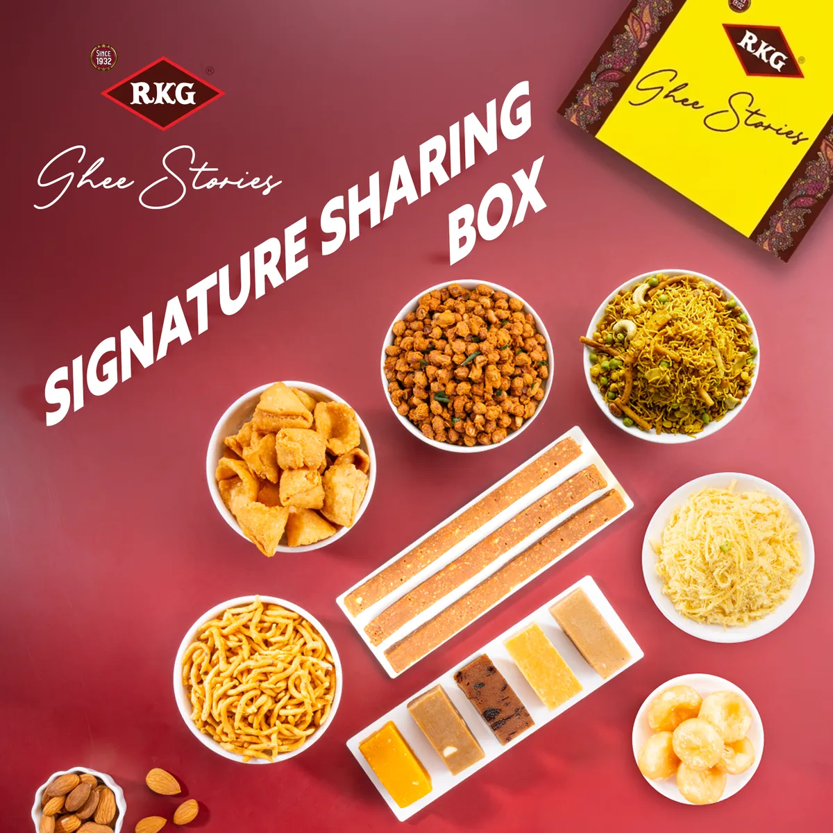 Festive Feast Box - branded product photograph